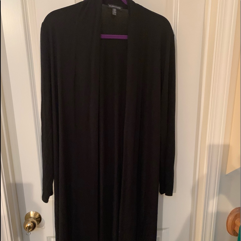 Eileen Fisher open duster/cardigan